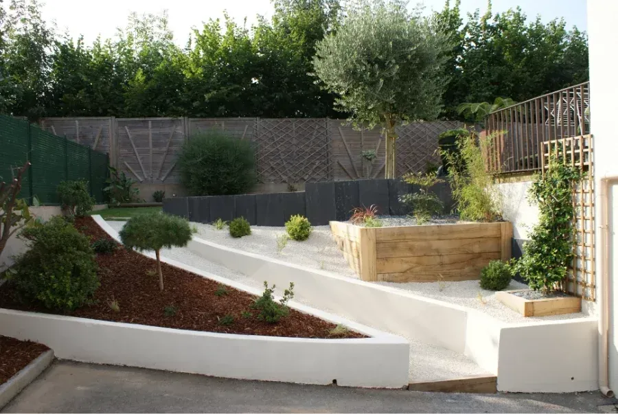 Jardin en restanque