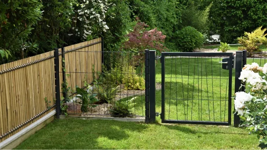 Portillon de jardin