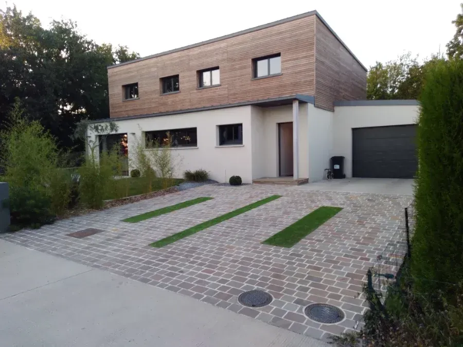 Entrée contemporaine
