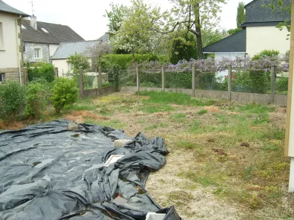 Terrasse paysagée - avant